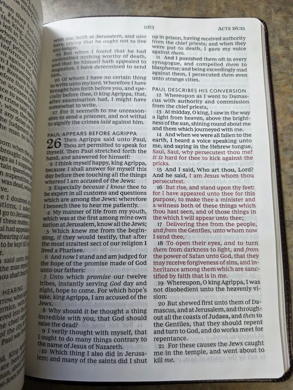 KJV Giant Print Thinline Bible